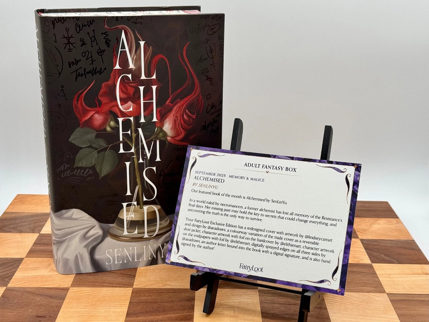 Alchemised by SenLinYu SIGNED Fairyloot Exclusive Edition
